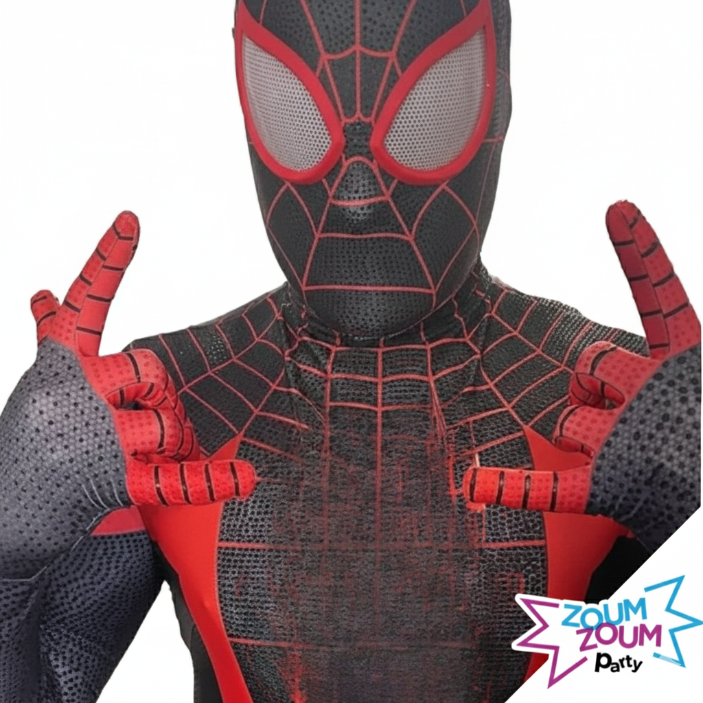 Fête superhéros (inspirée de Miles Morales) -Grand Montréal