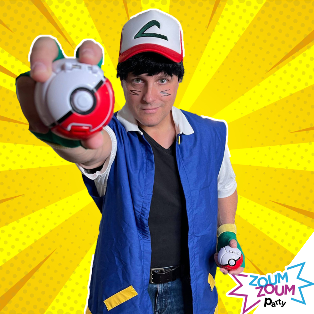 Fête avec SASHA (ASH) et Cadeau POKEMON