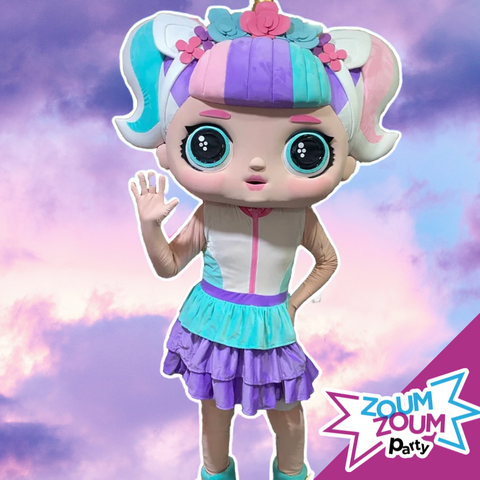 Fête d'enfants à domicile avec Cadeau POUPEE LOL (avec animatrice)