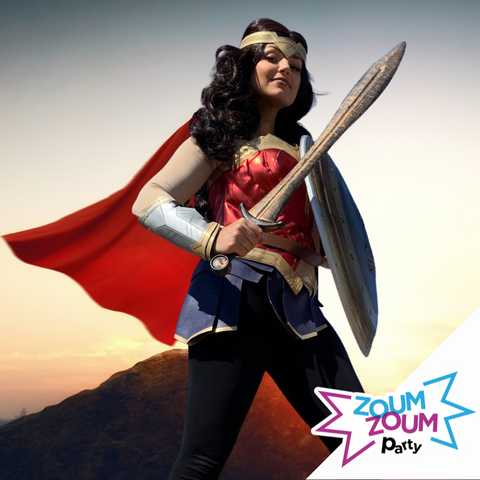 Fête superhéroïne avec Wonder Woman (Montréal et les environs)