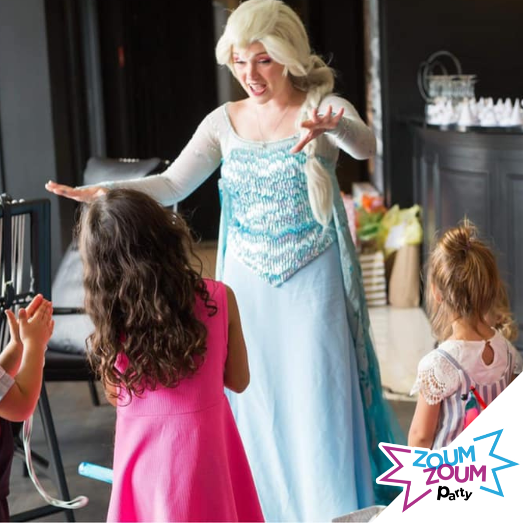 Fête à domicile pour enfants princesse Elsa
