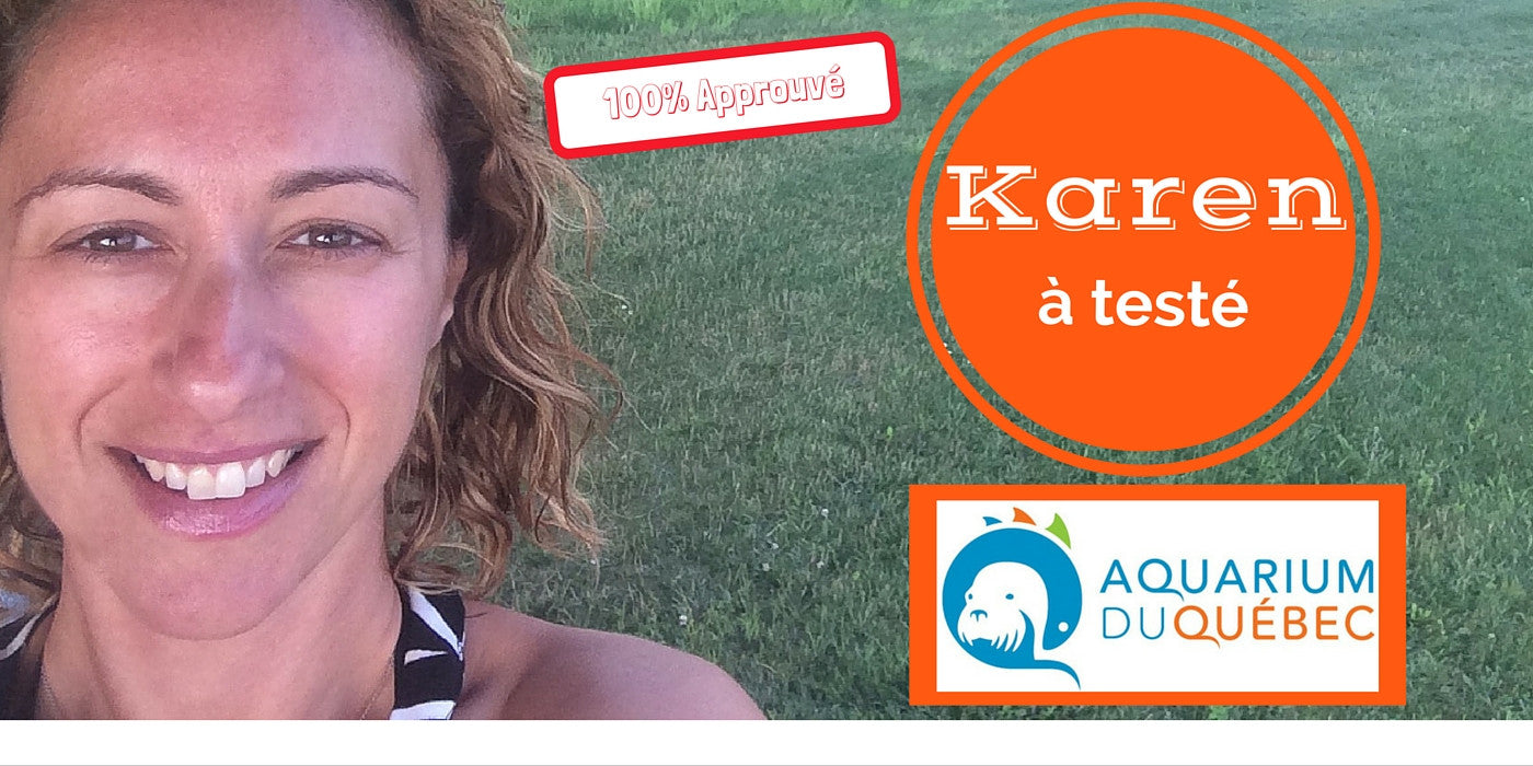 Karen a testé L'Aquarium du Québec