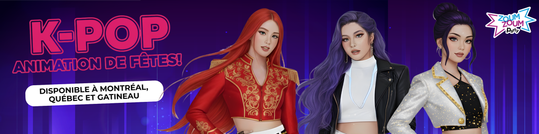 Animation de fetes K-POP