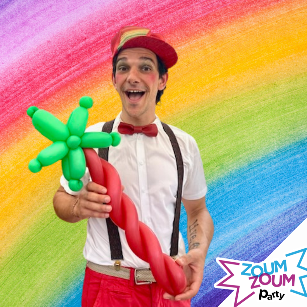 Sculptures de ballons avec Titoine