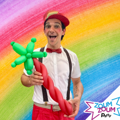 Sculptures de ballons avec Titoine