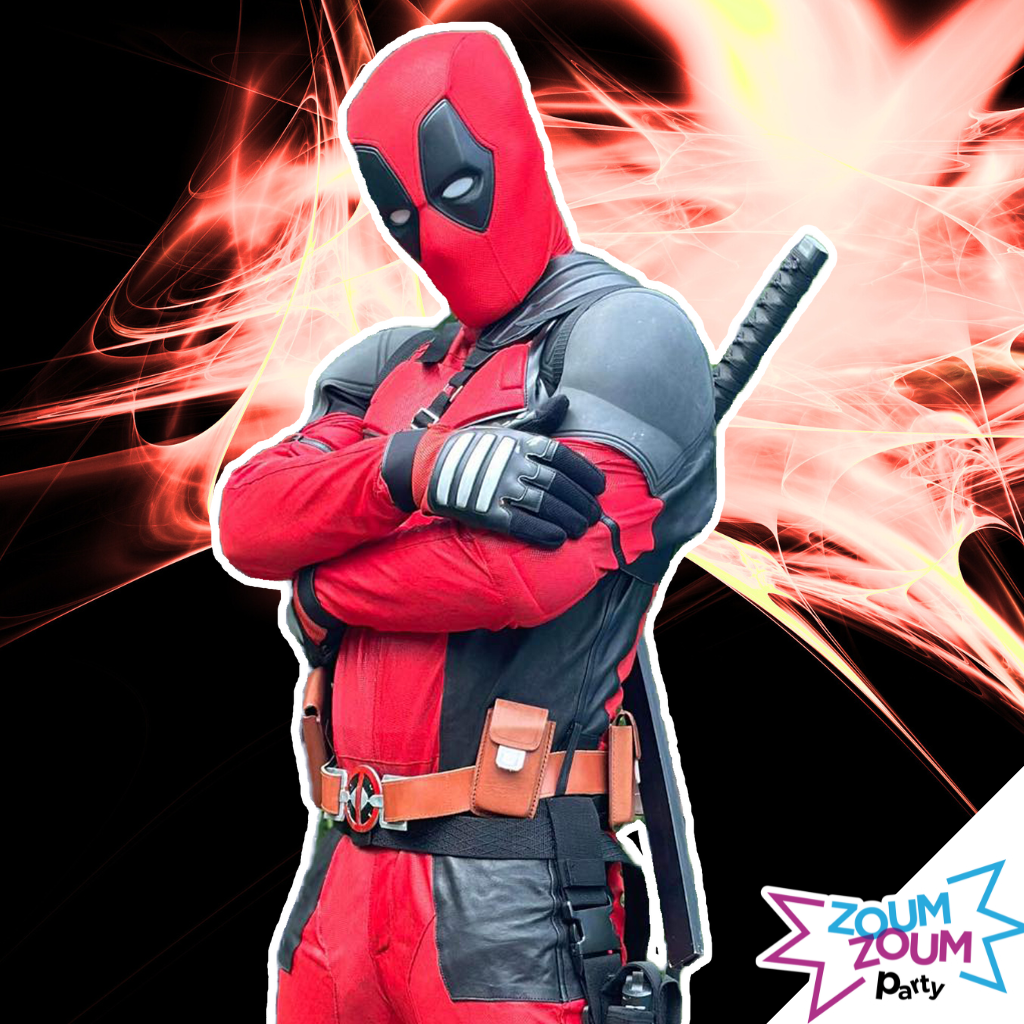 Fête superhéros avec Cadeau Deadpool