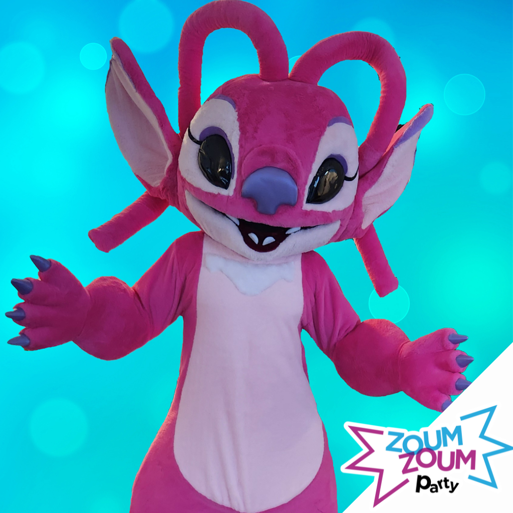 Fête Mascotte avec Cadeau Angel (STITCH)