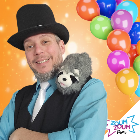 Fête d'enfants avec Magicien KOOL  et Gaston le Raton (Montréal et les environs)