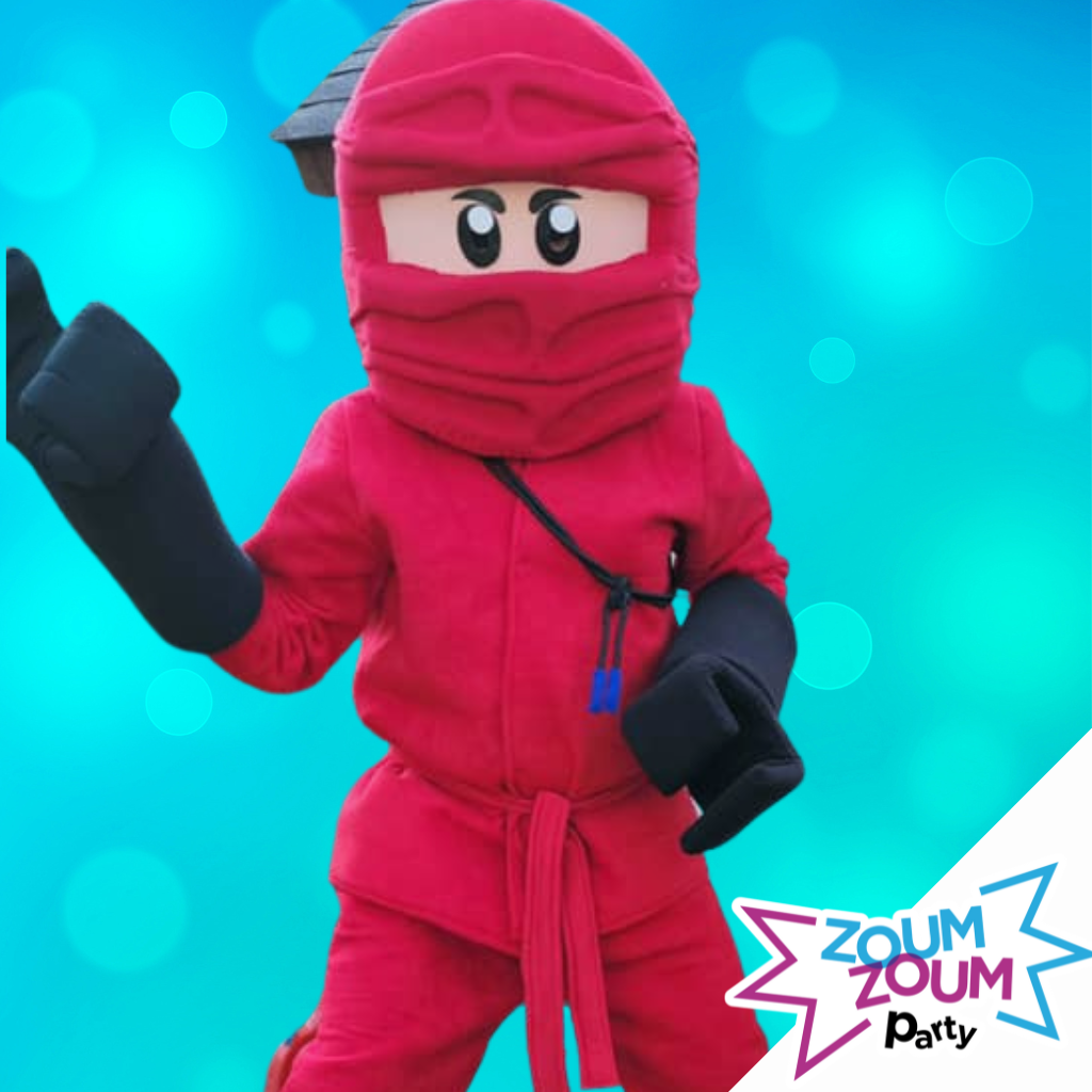 Fête mascotte avec Cadeau KAI ( Ninjago)