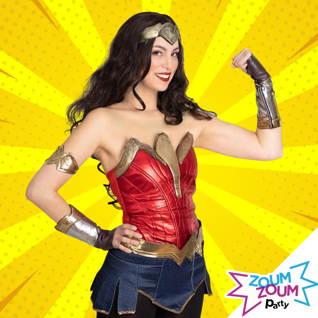 Fête superhéroïne avec Wonder Woman (Montréal et les environs)