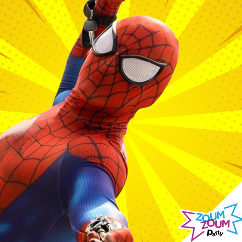 Fête superhéros avec Cadeau Spiderman