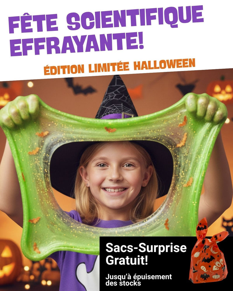 Fête scientifique effrayante - Édition limitée Halloween - Sacs-surprise gratuits