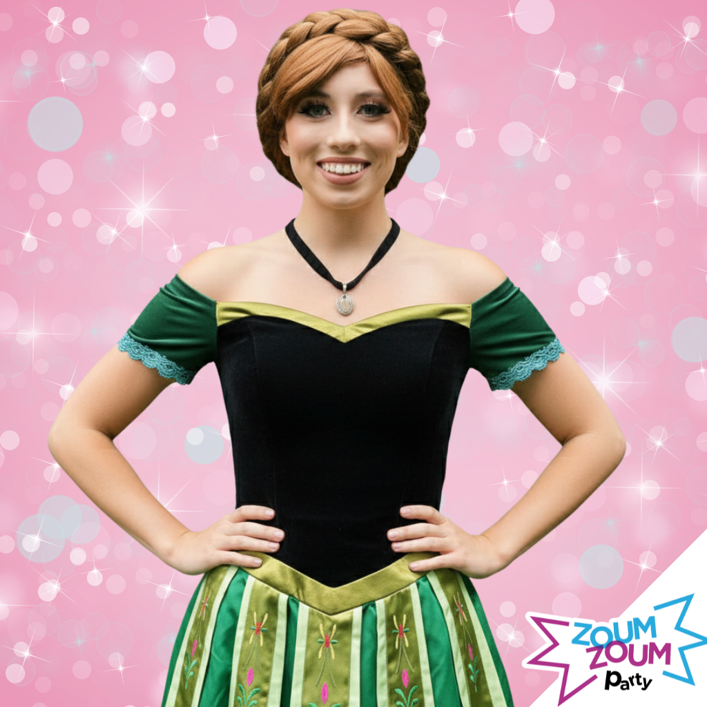 Fête princesse avec cadeau Anna (Gatineau et Ottawa)