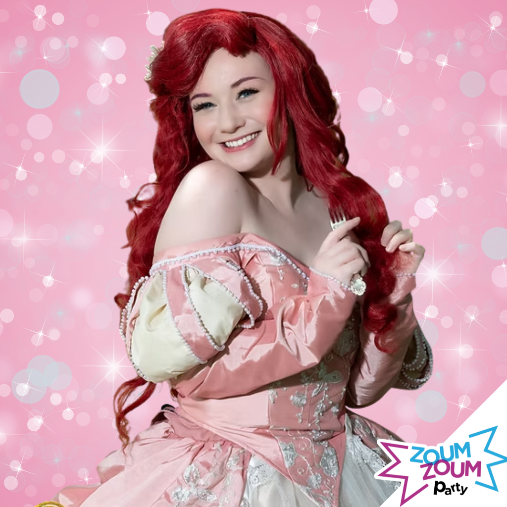 Fête princesse avec cadeau Ariel (Gatineau et Ottawa)