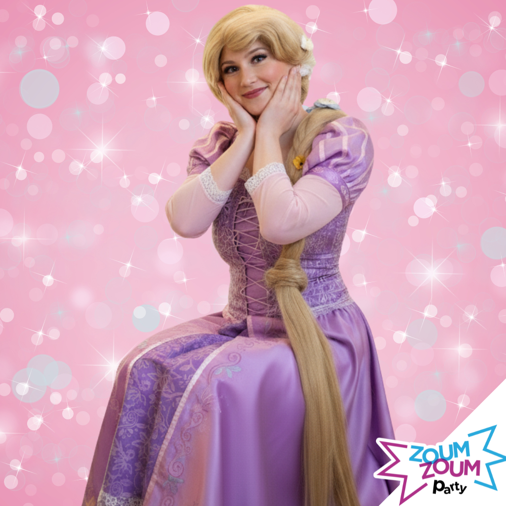 Fête princesse avec cadeau Raiponce (Gatineau et Ottawa)