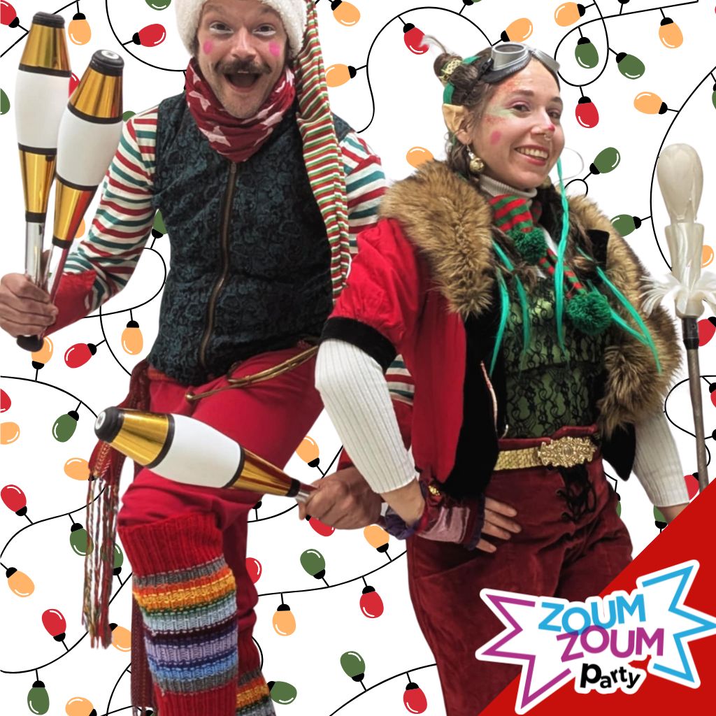 Spectacle de Noël avec les Acrolutins!