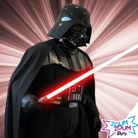 Animation avec Cadeau Darth Vader (2 personnages)