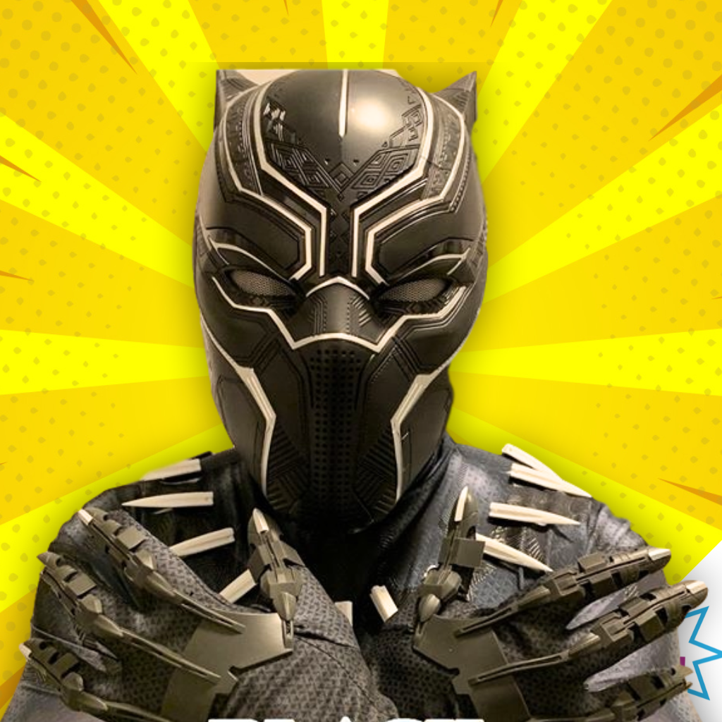 Fête superhéros avec Cadeau Panthère Noire