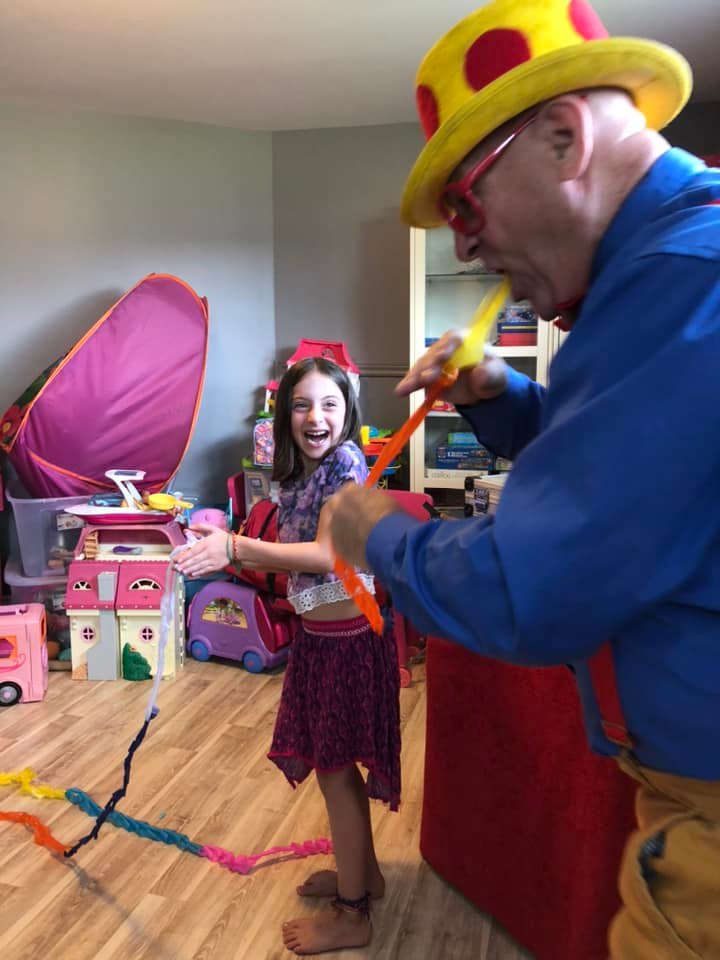 Animation fête domicile Magie Magicien Klodio