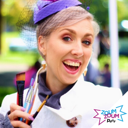 Animation fête domicile Maquillage maquilleuse Catt