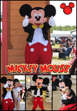 Animation fête domicile Mascotte Mickey Mouse