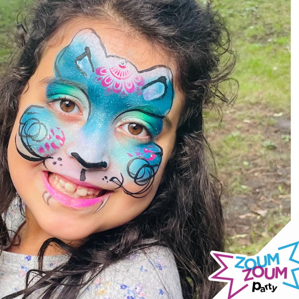 fête maquillage airbrush pour enfants