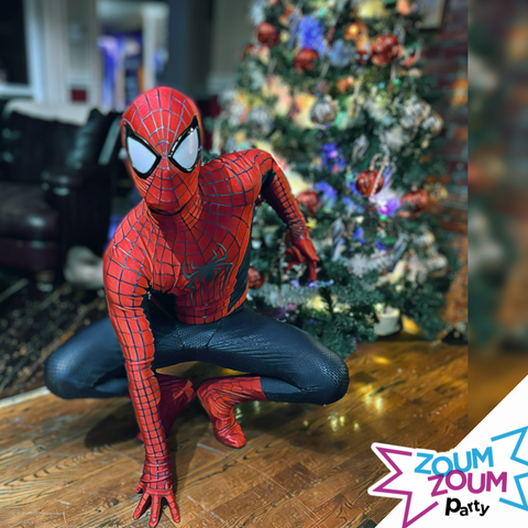 Fête superhéros avec Cadeau Spiderman