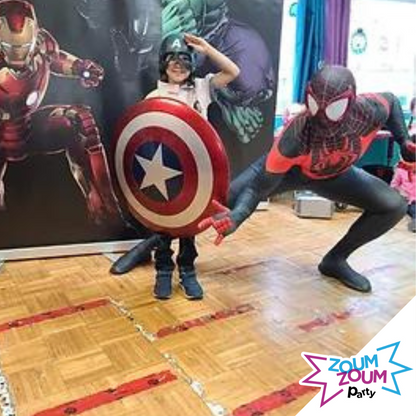 Fête superhéros avec Cadeau Miles Morales