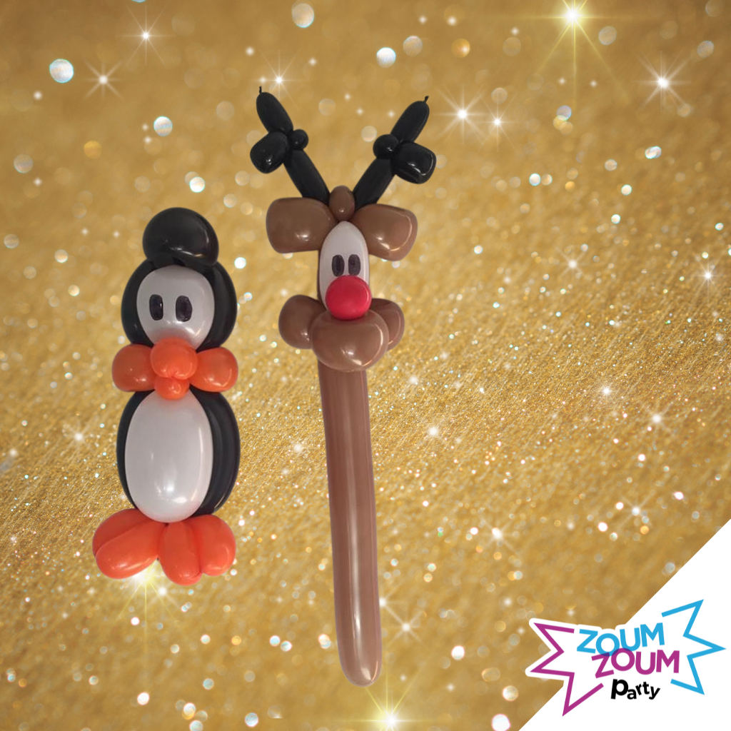 Sculptures de ballons avec Lutine Brocoli