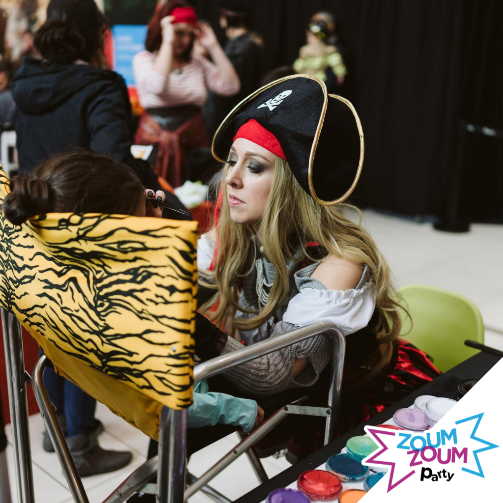Fête Maquillage avec Pirate Catherine (Montréal et les environs)