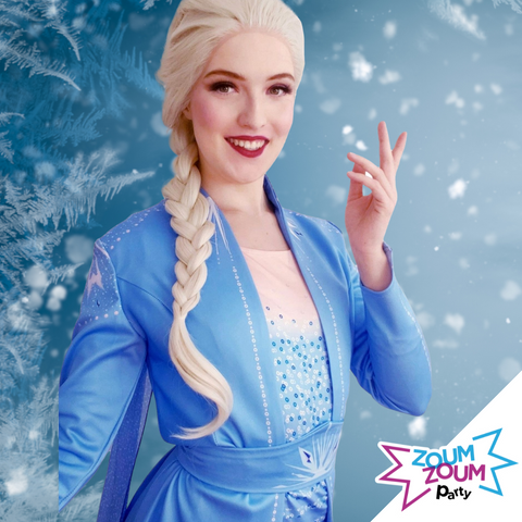 Animation fête domicile Princesse Elsa Reine des neiges
