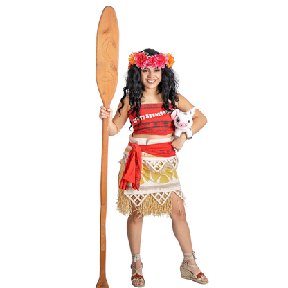 Animation fête domicile Princesse Moana